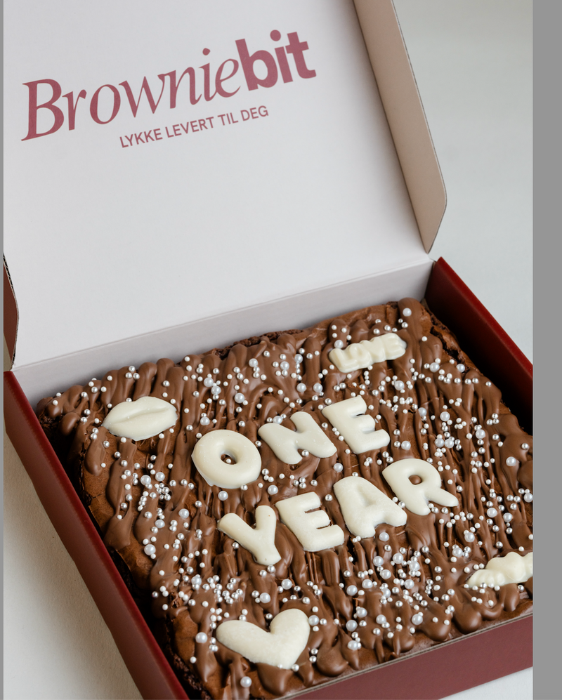 Bursdagsbrownie